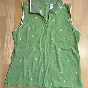 Like NEW Women’s Lizgolf sleeveless polo